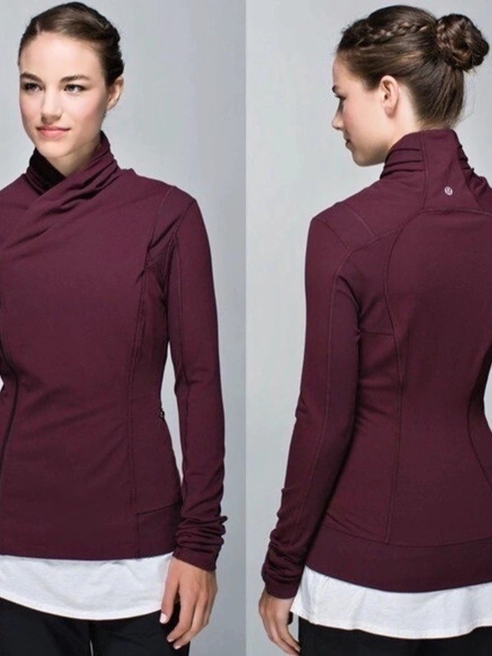 RARE Lululemon Every Journey Jacket in Burgundy